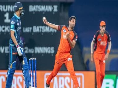 IPL 2022: Bhuvneshwar Kumar bowls second-most expensive opening over by an SRH bowler