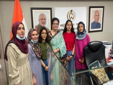 National Commission for Women sponsors J&amp;K girls’ delegation visit to Delhi