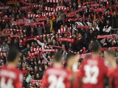 Watch: Liverpool supporters show support for grieving Manchester United striker Cristiano Ronaldo