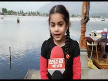 Watch video: Little girl’s desire to witness snow in Kashmir wins hearts