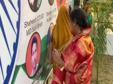 Mother cries after seeing poster of her martyred son, watch heartwrenching video