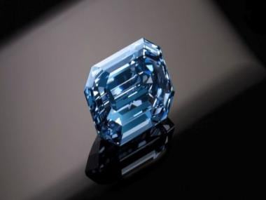 Rare blue diamond sold for $57.5 million at Sotheby’s auction in Hong Kong