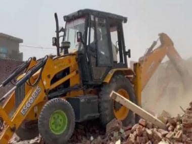 Yogi Adityanath’s bulldozer razes SP leader Usman’s ‘illegal’ property in Ghaziabad built on 60 bighas of govt land