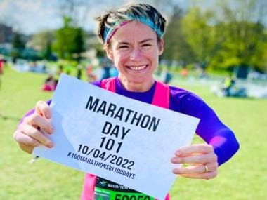 Run, Kate, Run! Why this British athlete completed 101 marathons in 101 days