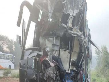 Karnataka: 7 dead, 26 injured after passenger bus collides with truck on Hubali-Dharwad bypass