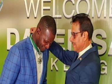 Former West Indies skipper Darren Sammy conferred with Sitara-e-Pakistan award