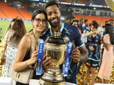 Watch: Hardik Pandya consoles emotional Natasha Stankovic after Gujarat Titans’ IPL 2022 triumph