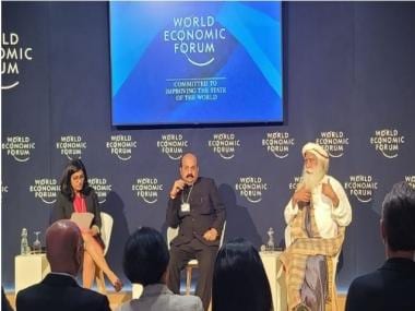 World Economic Forum: Sadhguru makes impassioned appeal to ‘Save Soil’