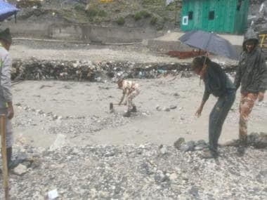 WATCH: Heavy rains around holy Amarnath cave trigger flood scare, yatra pilgrims moved to safer places
