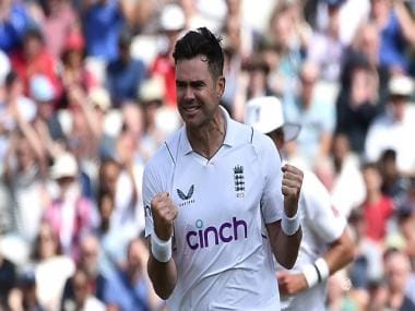 James Anderson completes a century of wickets against India on English soil