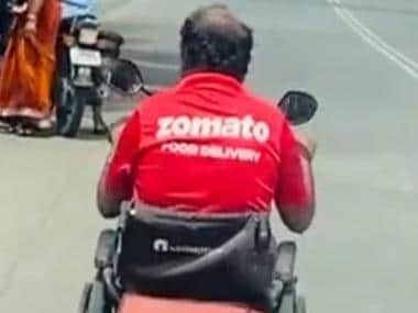 Specially-abled Zomato agent delivers food in a wheelchair, internet salutes his willpower