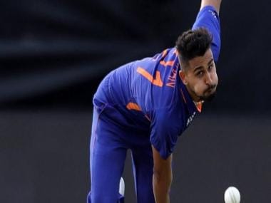 Watch: Umran Malik knocks out English batter’s middle stump in warm-up game vs Derbyshire