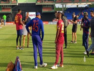 India vs West Indies: Start of third T20I delayed