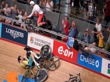 Watch: England cyclist Matt Walls’ horrifying crash during Commonwealth Games 2022; spectators also injured