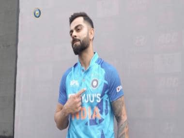 Watch: Virat Kohli gestures toward India logo amid 'RCB' cheers during Nagpur T20I