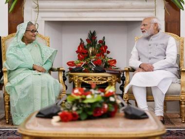 India & Bangladesh ink seven MoUs as PM Modi meets Bangladeshi counterpart Sheikh Hasina in Delhi