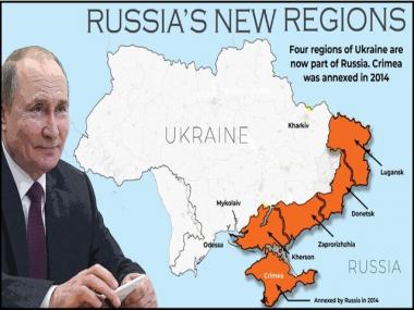 ‘Not striving for Soviet Union’s return,’ says Putin as Russia formally annexes four Ukrainian regions