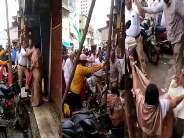 Viral video: MNS worker slaps, assaults woman in Mumbai’s Kamathipura for denying installation of pole for advertisement