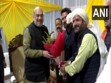 J&amp;K: Union Home Minister Amit Shah begins 3-day tour, meets Gujjar, Bakerwal delegations