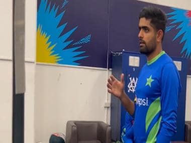 Watch: Babar Azam's inspirational dressing room speech after defeat to India in T20 World Cup opener