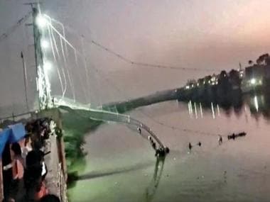 Morbi bridge collapse: Gujarat police file culpable homicide case against maintenance and management agencies