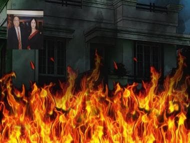 Lucknow: Retired IG dies in house fire, wife, son in hospital