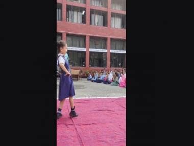 Viral video: School girl shows off skilful dance moves on Rajasthani song