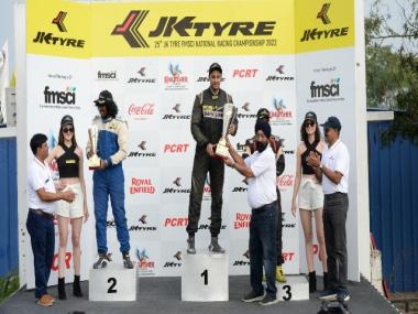 Ashwin Datta emerges champion in LGB Formula 4 category in 25th JK Tyre FMSCI National Racing Championship