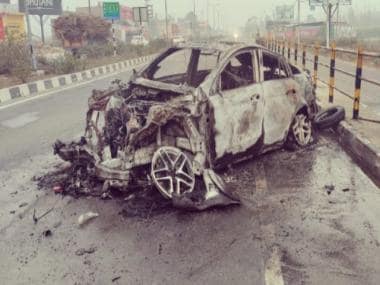 Rishabh Pant accident: CCTV footage shows car colliding with divider, going up in flames