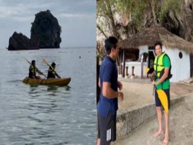 ‘Decided to paddle up’: Sachin Tendulkar learns kayaking in Thailand; watch video