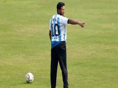 India vs Bangladesh: Shakib Al Hasan trains in Lionel Messi’s Argentina jersey ahead of 2nd Test