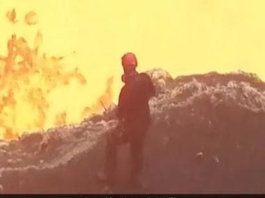 Video of man standing close to ‘lava ocean’ goes viral; internet left stunned