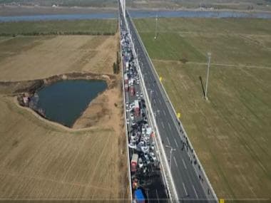 Watch: Massive pile-up of over 200 cars leave motorists trapped in China’s Zhengzhou