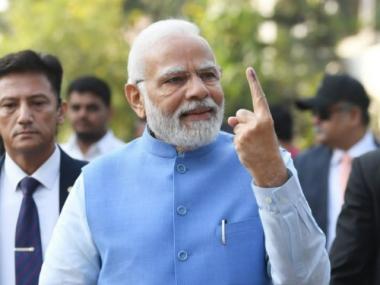 ‘Festival of democracy celebrated with great pomp’: PM Modi after casting vote in Gujarat Assembly Elections 2022