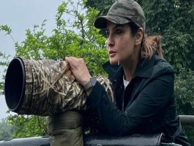 Raveena Tandon impressed with 'kind man' for helping kingfisher bird stuck on frozen pipe; shares video