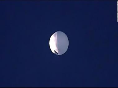 Indian forces had witnessed balloon-type objects over Andamans