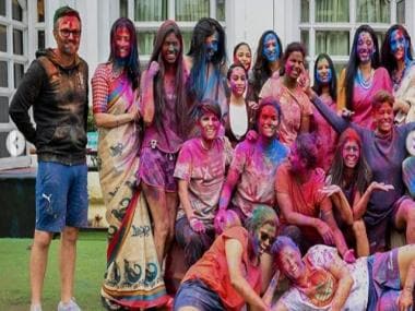 Watch: RCB women's team celebrates Holi in style; Sachin Tendulkar, Suresh Raina share wishes