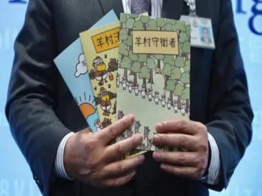 Hong Kong: Two held for publishing 'seditious' children's books that came from UK
