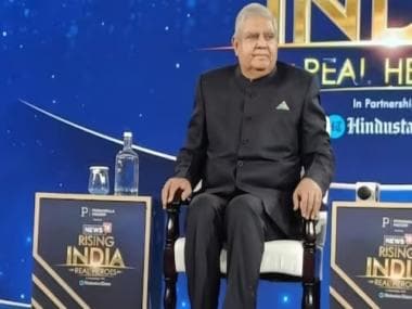 Rising India Summit: Ecosystem through orchestrated narrative trying to hurt India, says Vice President Jagdeep Dhankhar