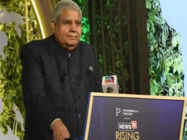 Rising India Summit: Vice President Jagdeep Dhankhar criticises those who ‘go to other countries and run down their own’