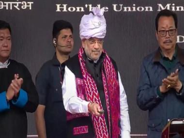 'No one can encroach upon even a needle-tip of land of India', says Amit Shah in Arunachal Pradesh