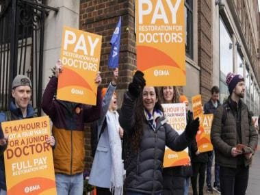 Britain preps for 'massive disruption' as thousands of doctors begin 4-day strike