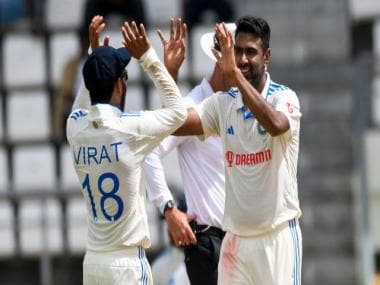 India seize control of Dominica Test after Ravichandran Ashwin rattles West Indies with spin brilliance